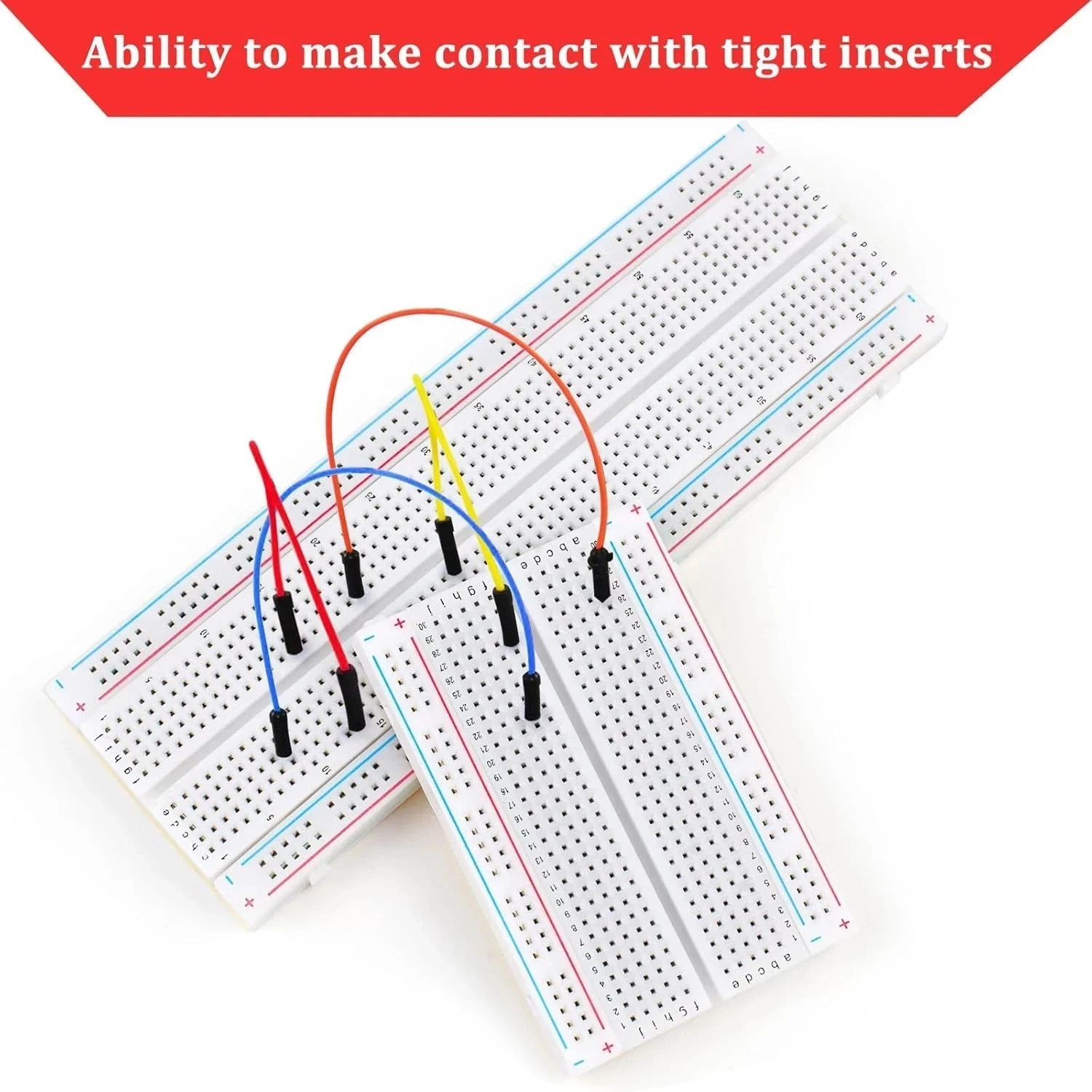 6 PC MB-102 830 Point Prototype PCB Solderless Breadboard Protoboard Kit