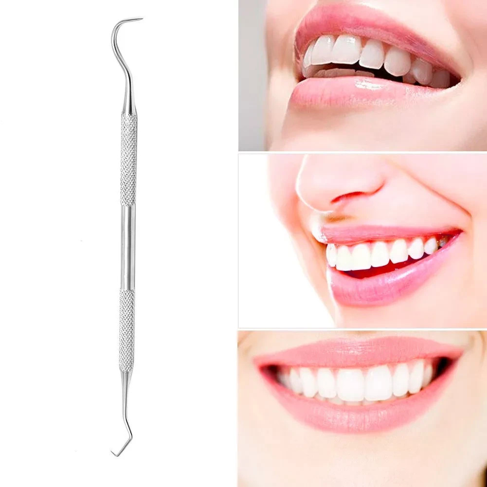 Dental Explorer Probe Hook Pick Double End Stainless Steel Dentist Teeth Clean