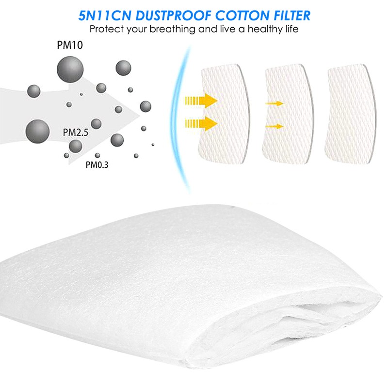 20PC 3701 Cotton Filter Safety Protect Replacement For 3200 Respirator Mask