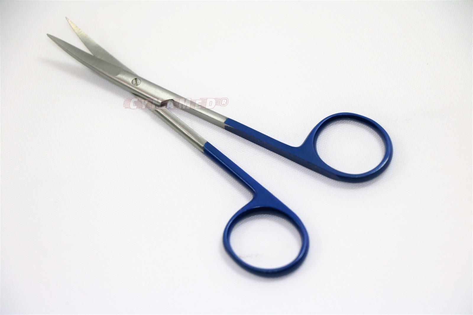 LOT OF 2 IRIS SCISSORS 4.5″CURVED HIGH GRADE SUPERCUT DENTAL SURGICAL INSTRUMENT