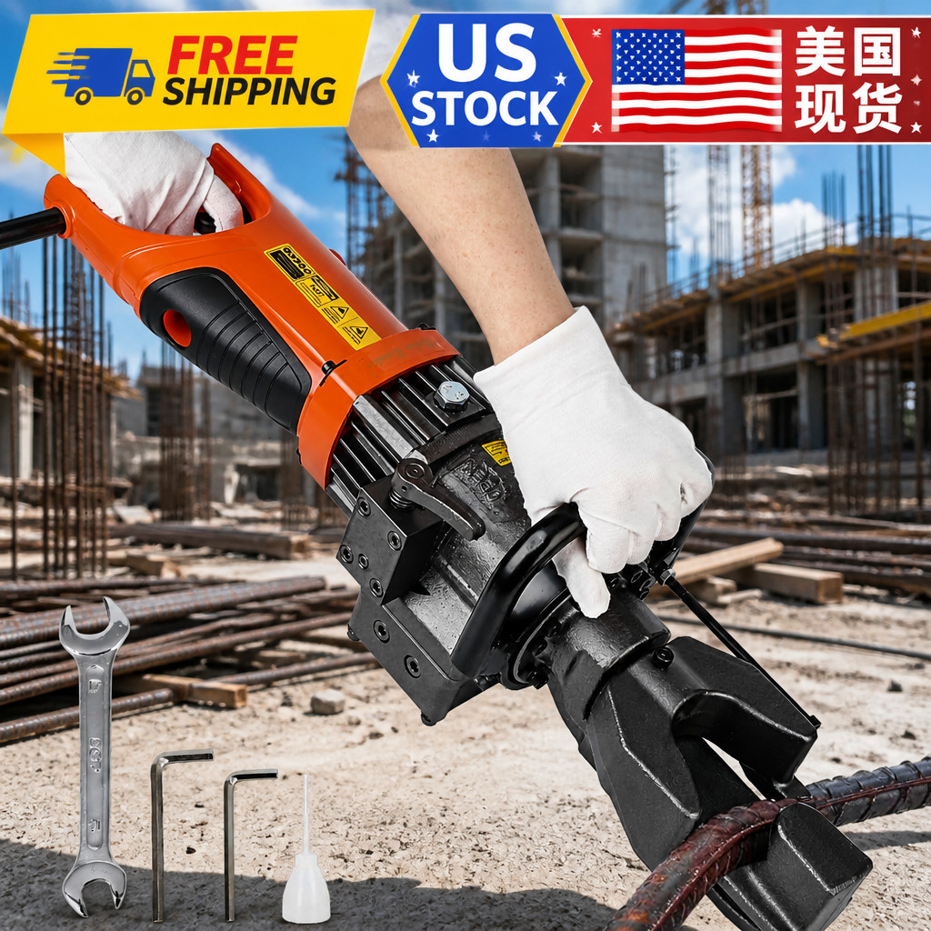 900W Electric Hydraulic Rebar Bender, in #5 16 mm Rebar Bender Tool Hand 5/8