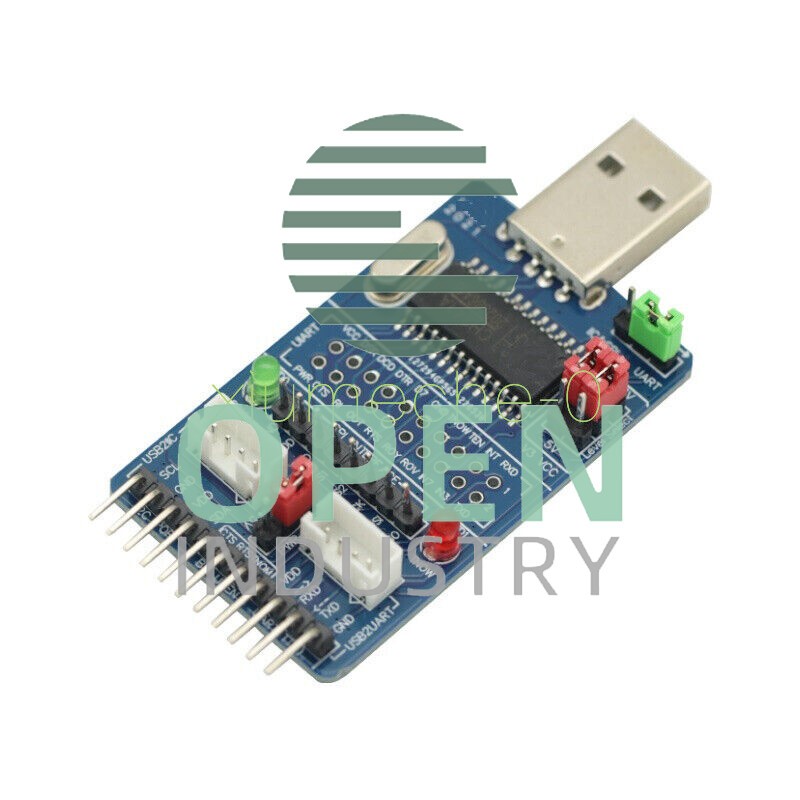ALL IN 1 Multifunctional USB to SPI/I2C/IIC/UART/TTL/ISP serial Adapter