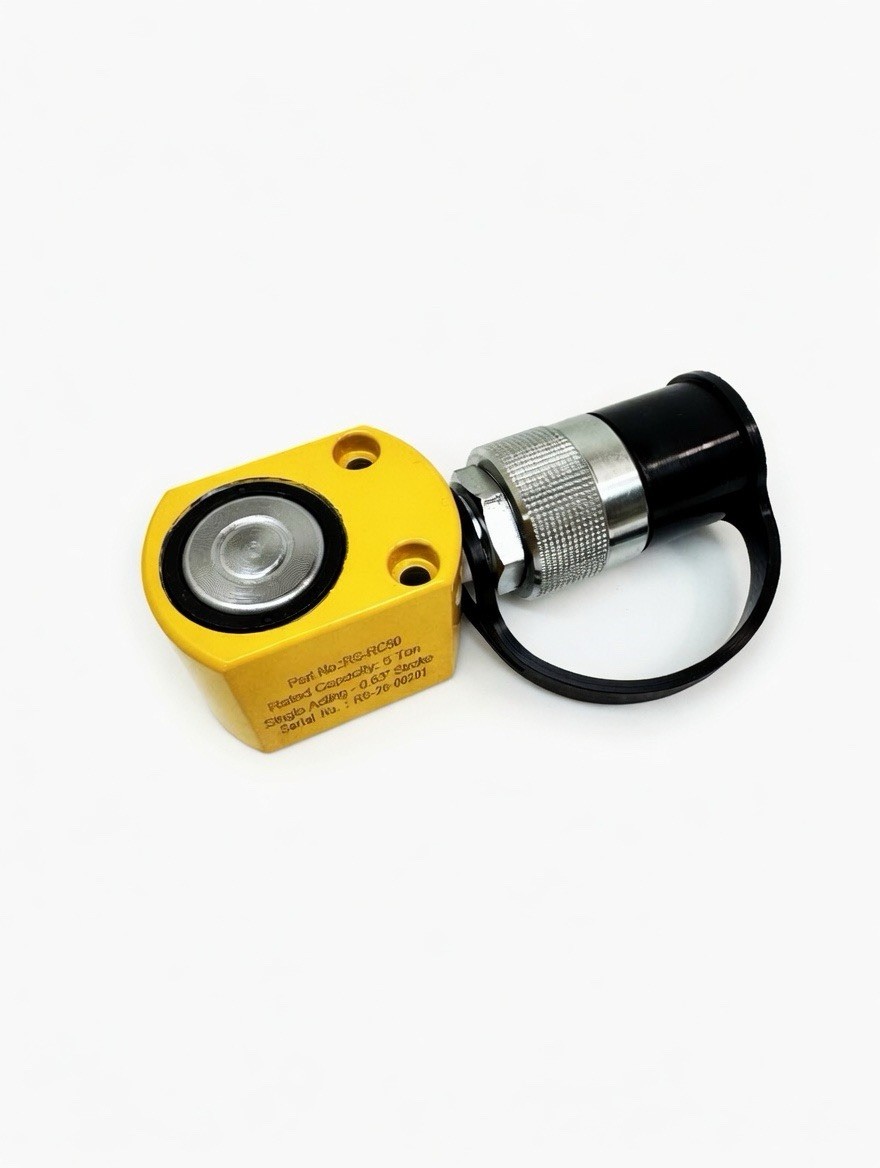 5 Ton 0.63 in Stroke Hydraulic Cylinder RC50 Enerpac Clone.