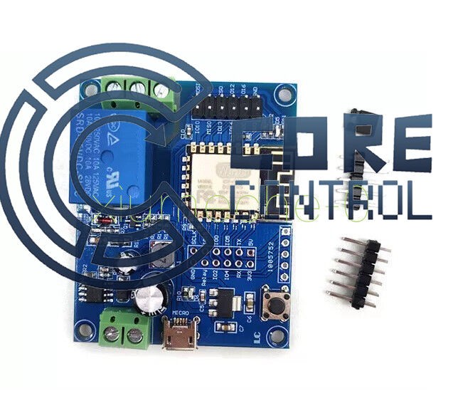 1PCS DC 5-80V Power Supply ESP8266 WIFI Relay Module ESP-12F Development Board