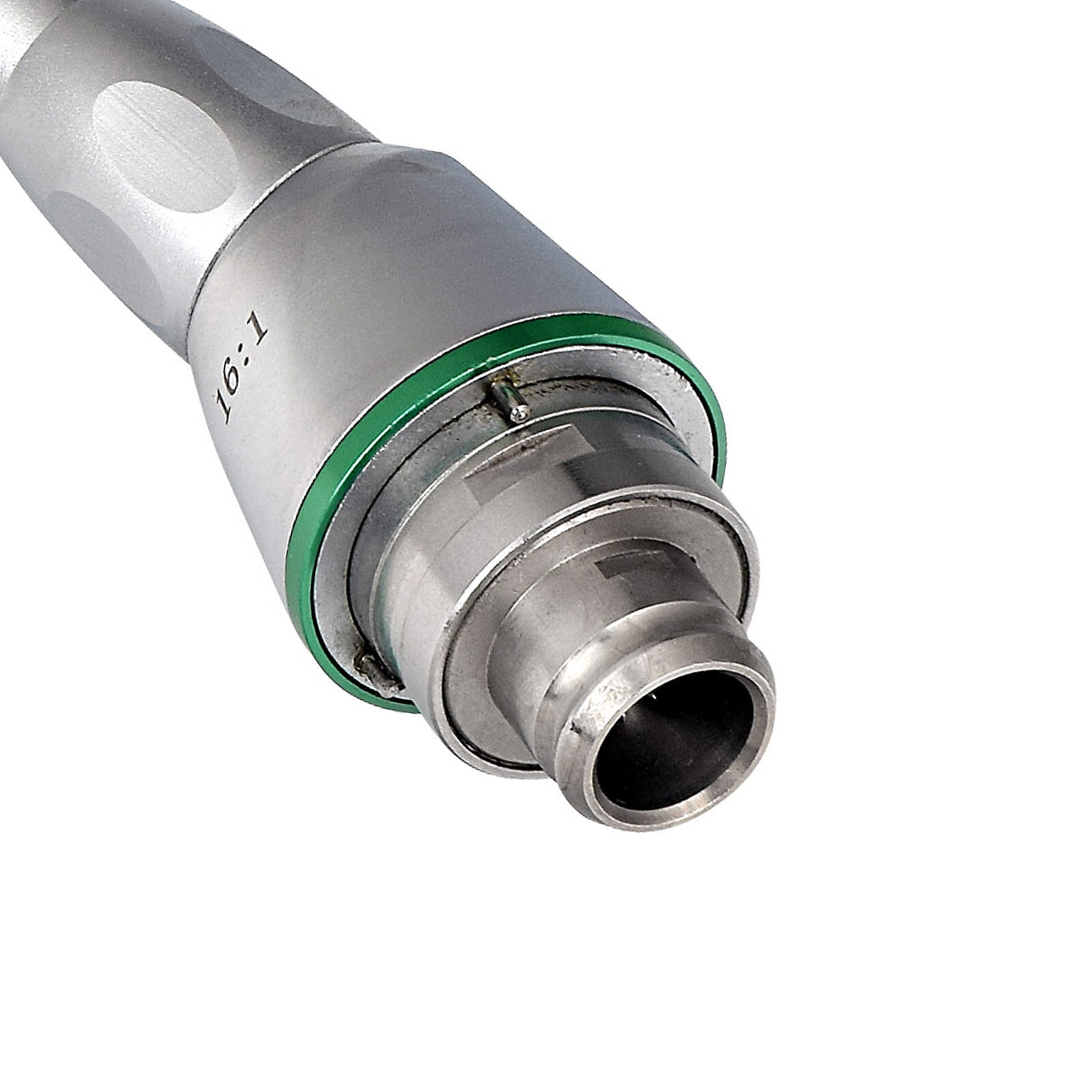 Dental 16:1 Reduction Push Contra Angle Head for Endo Motor Endodontic Handpiece
