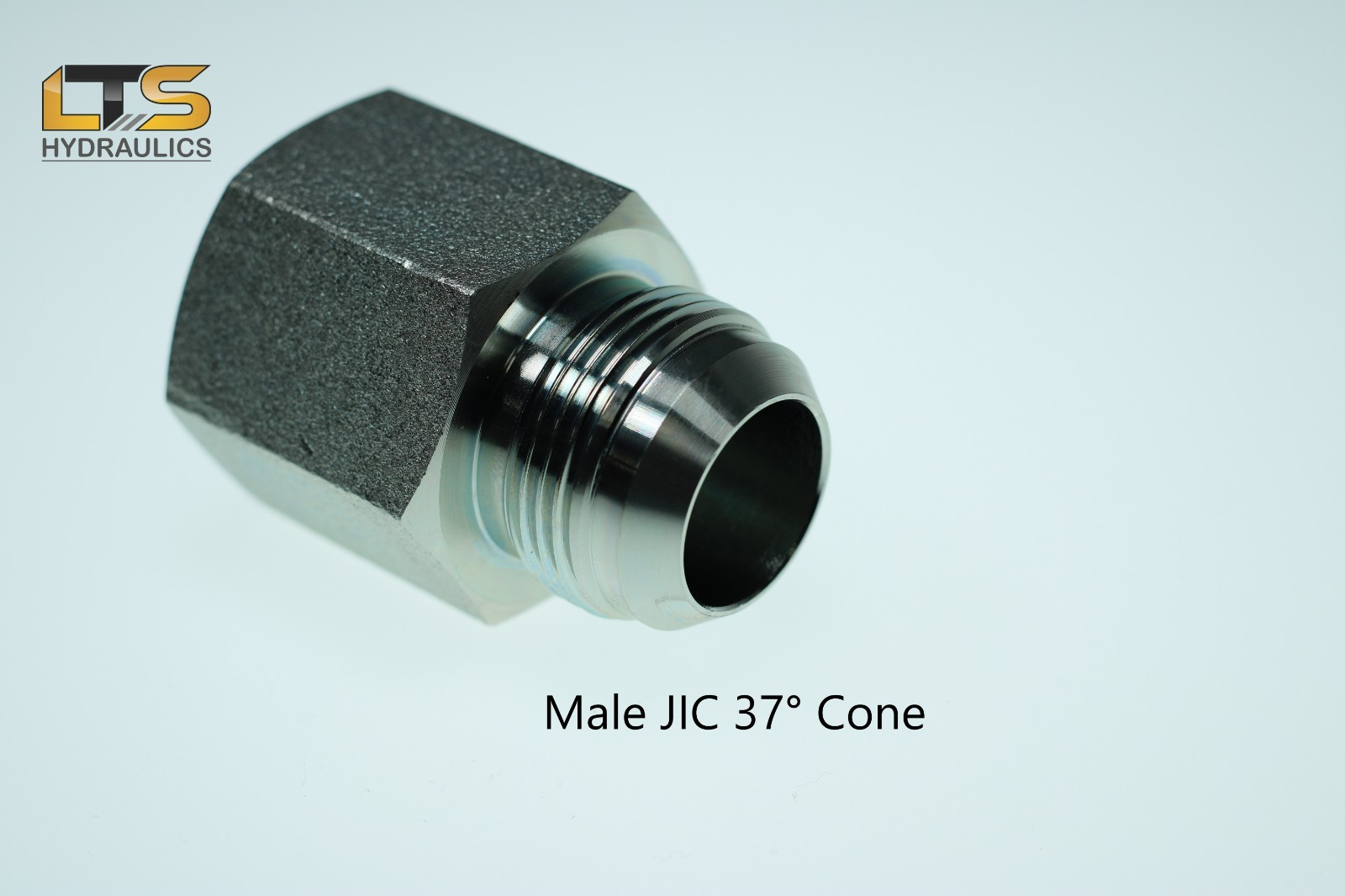 3/8″ Male JIC x 3/8″ Female NPT Pipe Adapter 2405-06-06 Zinc Coated Steel