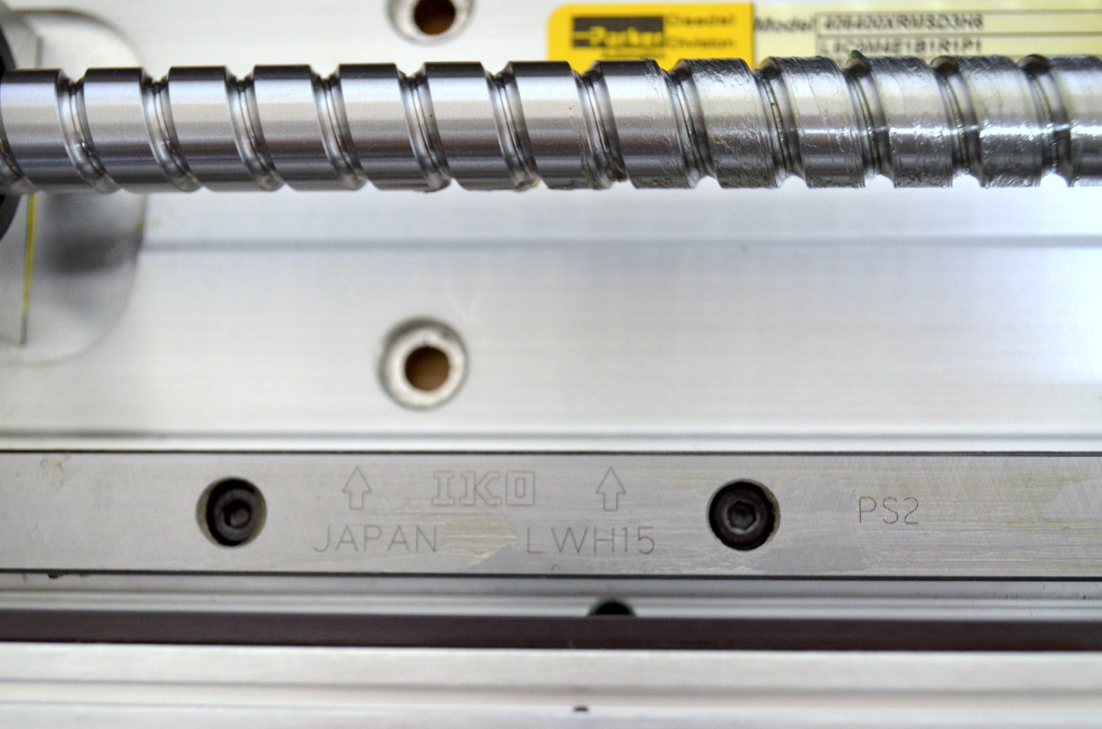 Parker 406XR Linear Ballscrew Actuator 400mm Stroke 10mm Lead 406XRMS-D3 , 92mm