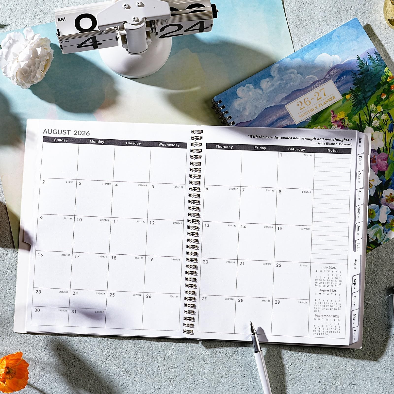 Monthly Planner 2026-2027 – 2 Year Planner 2026-2027, JAN. 2026 – DEC. 202