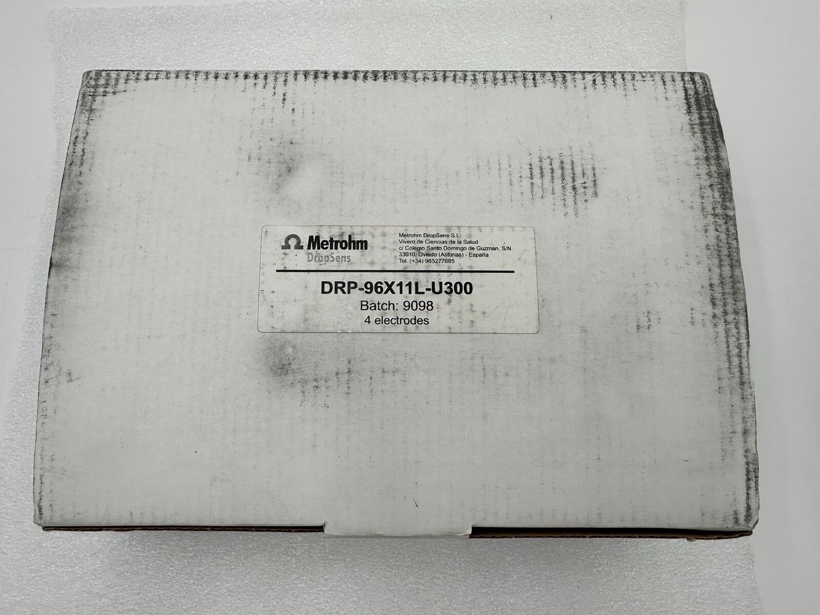 4 Pack Metrohm 96X Electrochemical Elisa Plates Dropsens Carbon Electrodes
