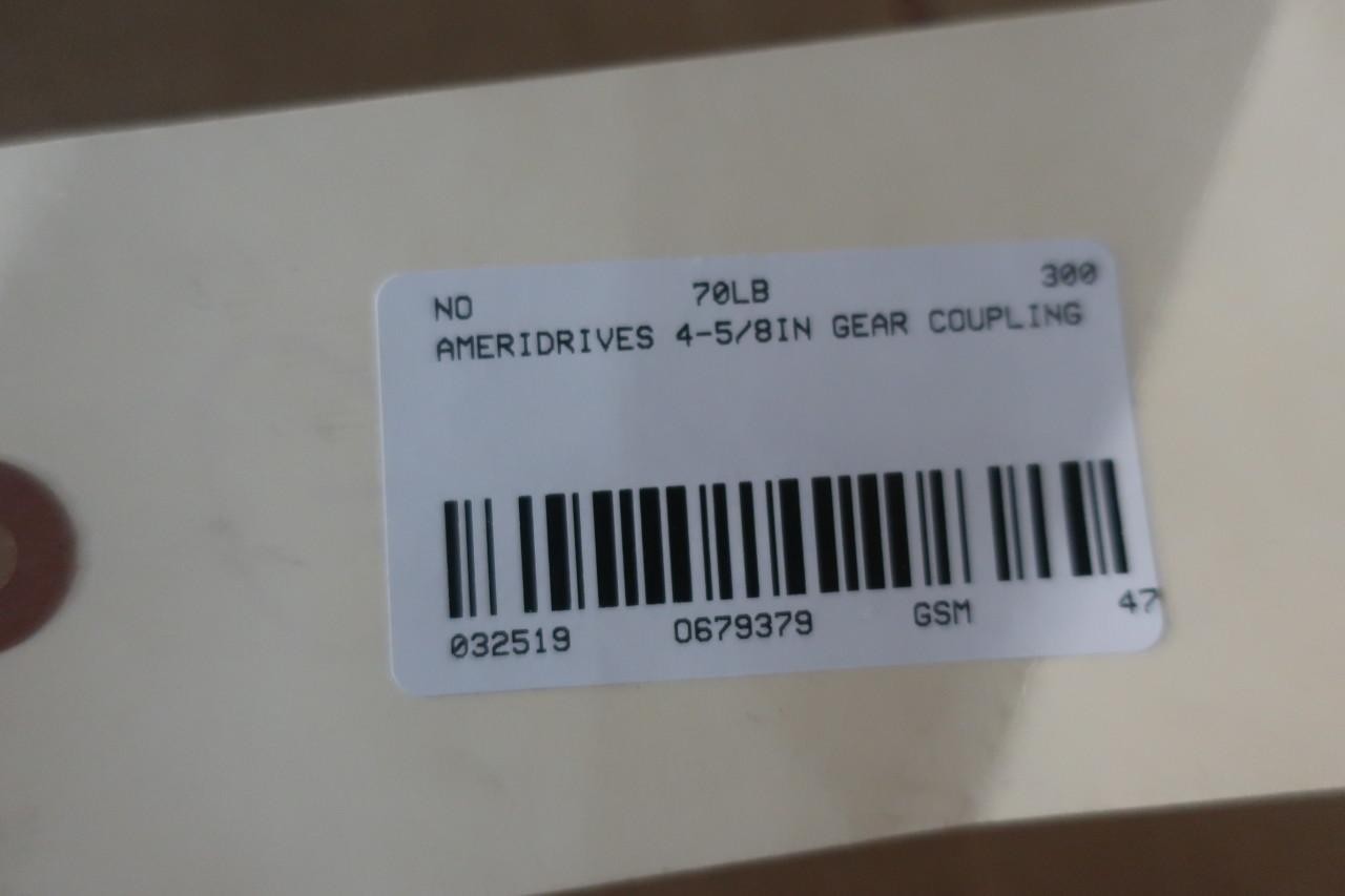 Ameridrives 4-5/8in Gear Coupling