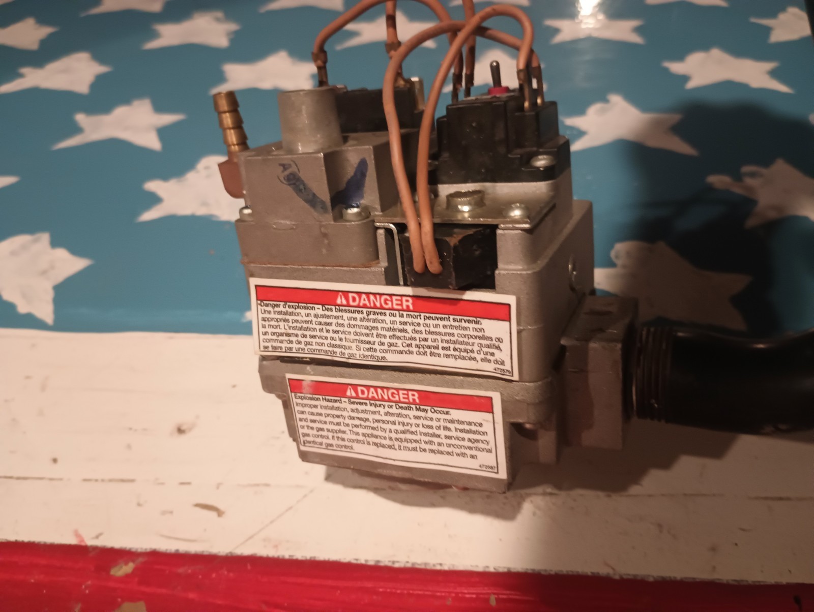 Pentair White Rodgers 36D27-902 Gas Valve 42001-0051 in and out 3/4″ Excellent