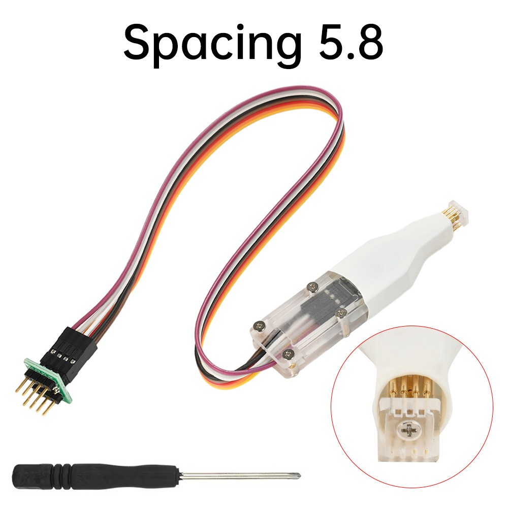 For Program SOP8/WSON8/QDFN8 SPI Adapter Clip Pin Flash on Chip Read＆Write Probe