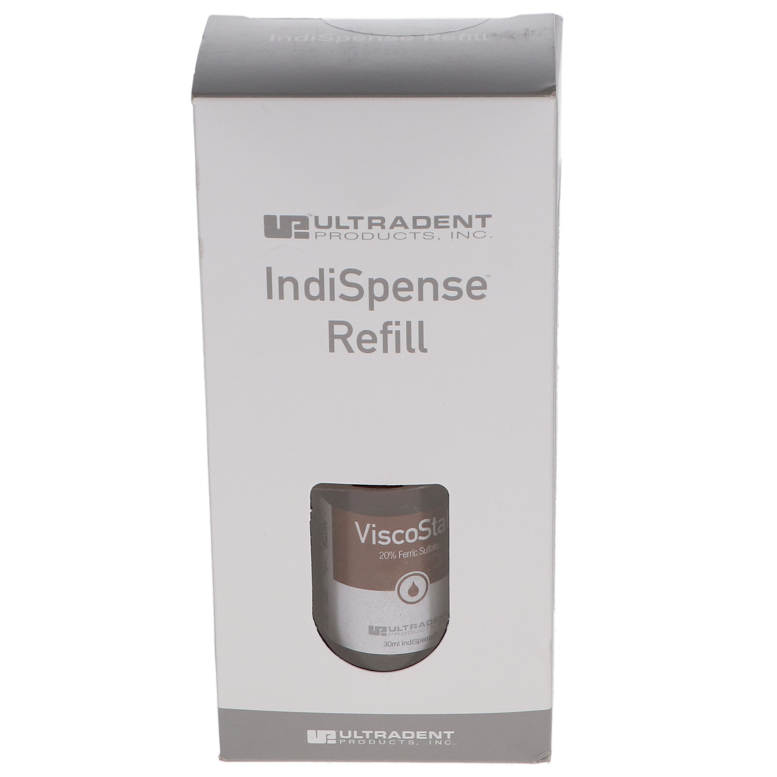 Ultradent 645 Viscostat IndiSpense 20% Ferric Sulfate Hemostatic Agent 30 mL