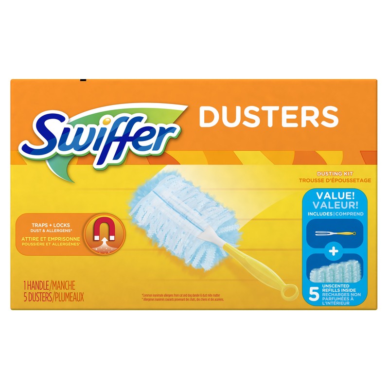 Swiffer 40509 Fiber Duster Kit 6 in. Handle