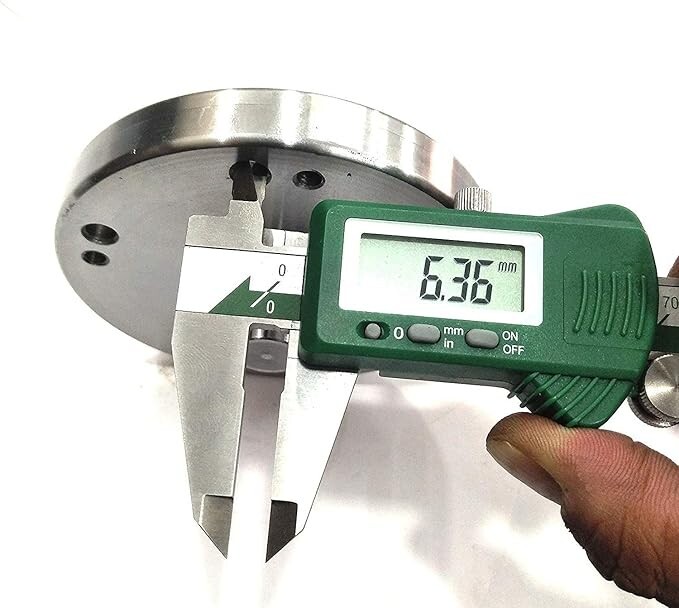 Back Plate for Rotary Table to Mount Chuck (Dia 100mm, Recess 70mm)-USA FULFILL