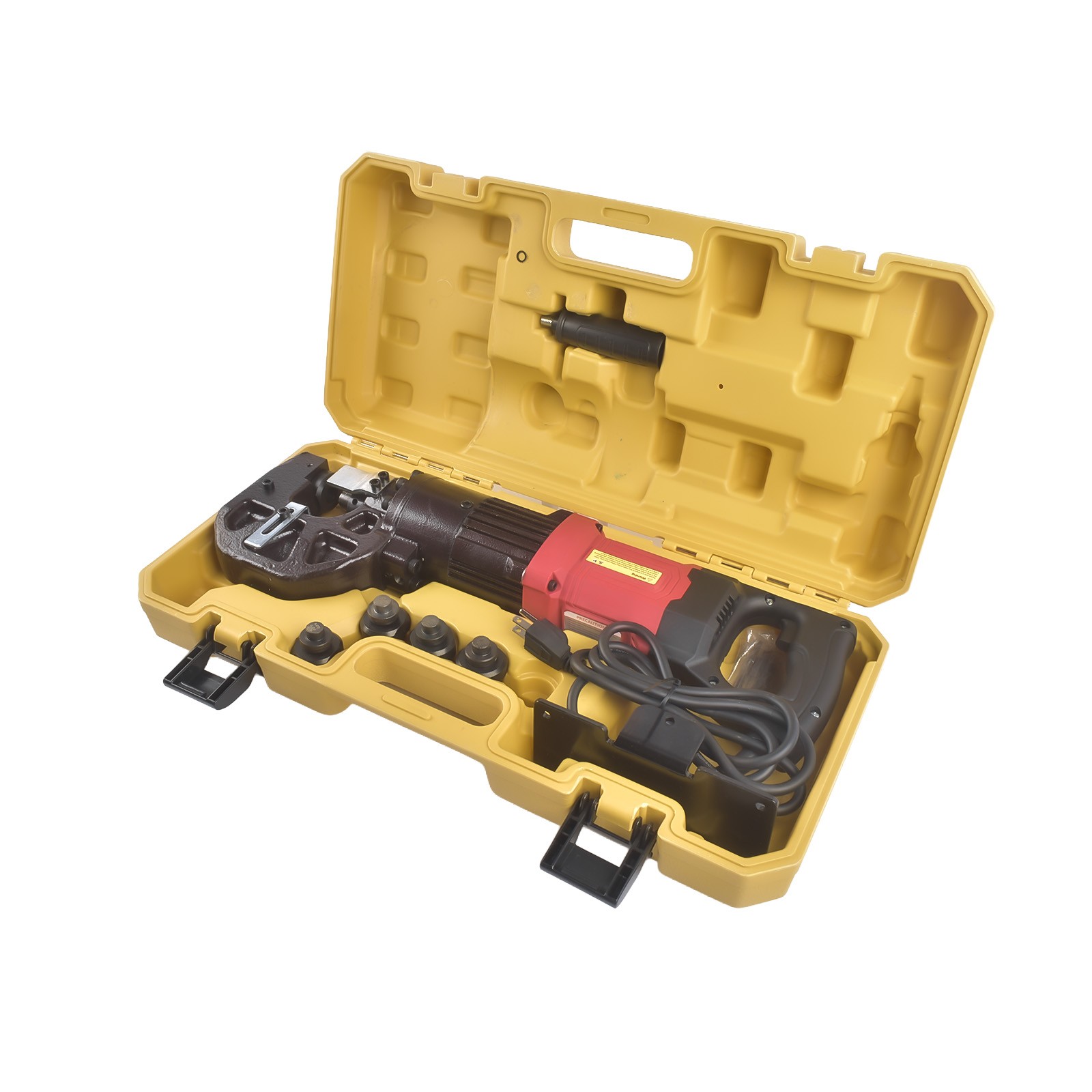 22T Heavy Duty Hydraulic Hole Punch for Metal w/5 Dies – φ6.5+φ9+φ13+φ17+φ20.5mm