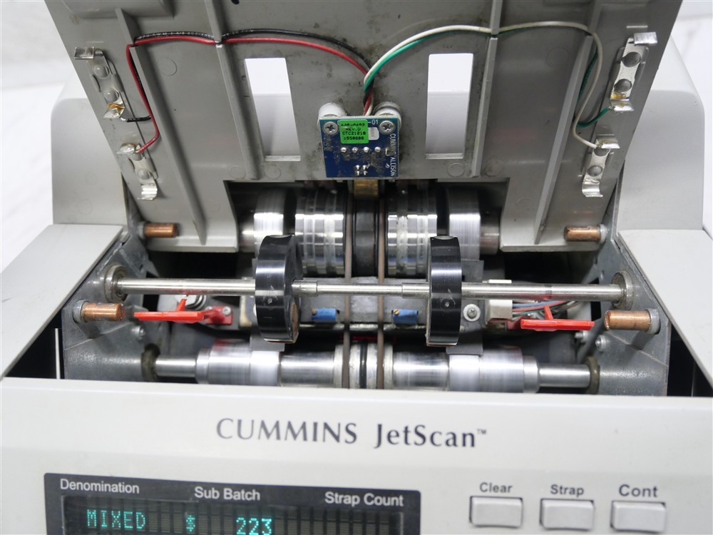 Cummins JetScan 4062 Currency Note Bill Scanner Cash Counter 406-9902-00