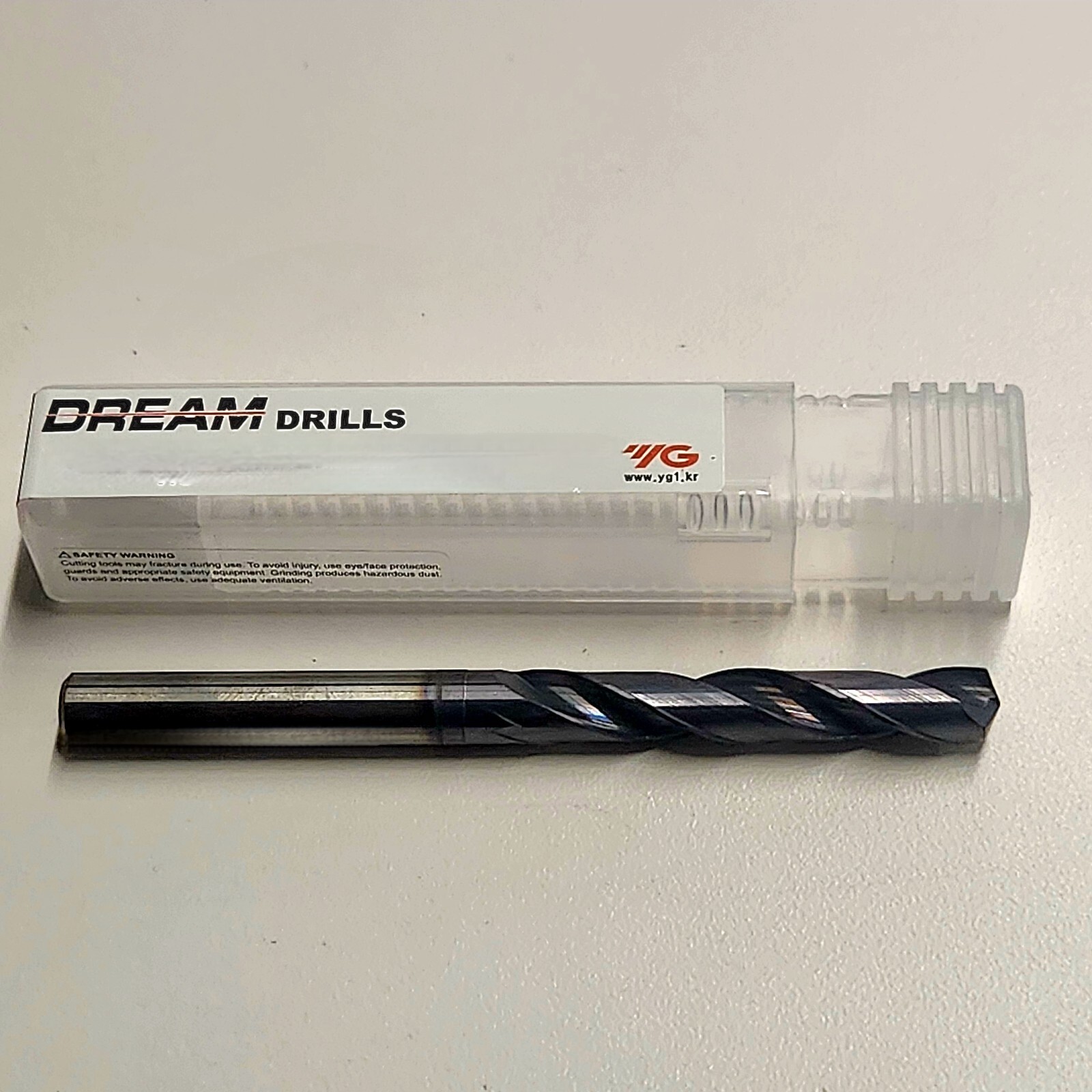 5.0mm 5XD INOX CARBIDE DRILL LONG w/ COOLANT HOLES #DH452050 44mmLOC 82mmOAL