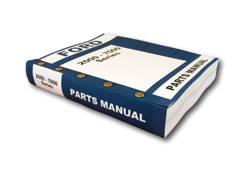 Ford 2000 3000 4000 5000 7000 Series Tractor Parts Manual Catalog