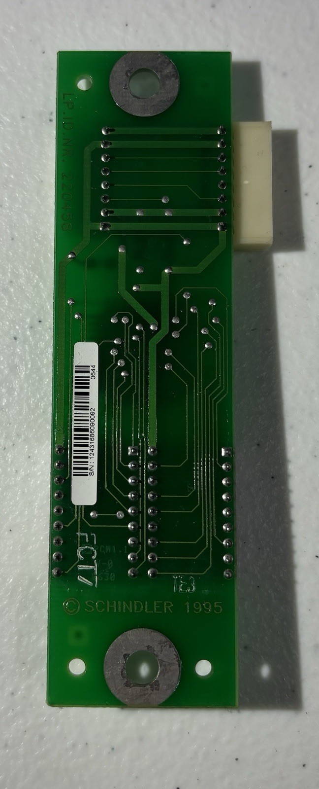 Schindler Elevator Circuit Board 220458/220459 LONDPI 12.Q