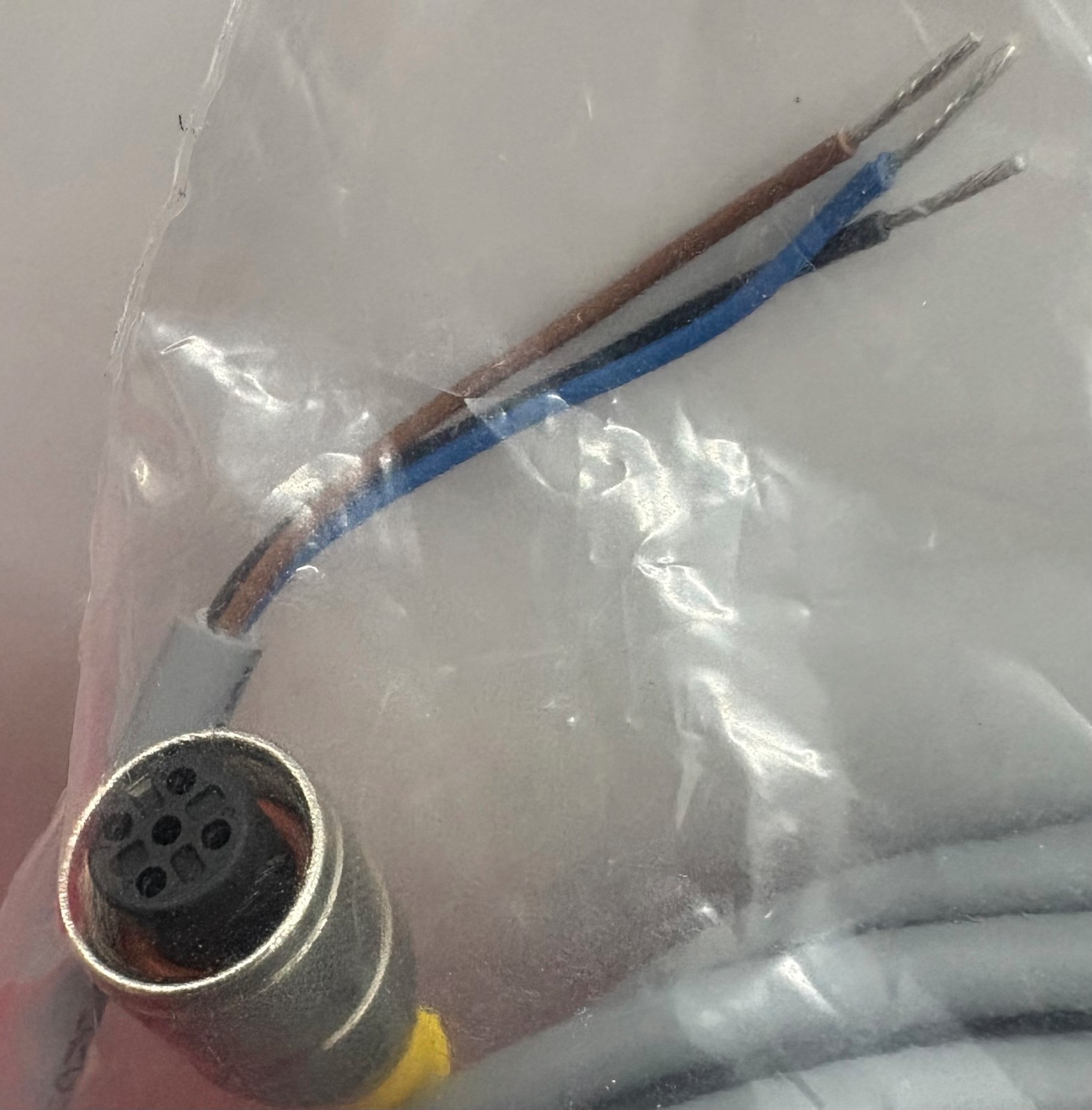 TURCK RK 4T-10 ID# U2160 CORDSET SINGLE ENDED (PIGTAIL) 3 WIRE 10 METER – QTY 2