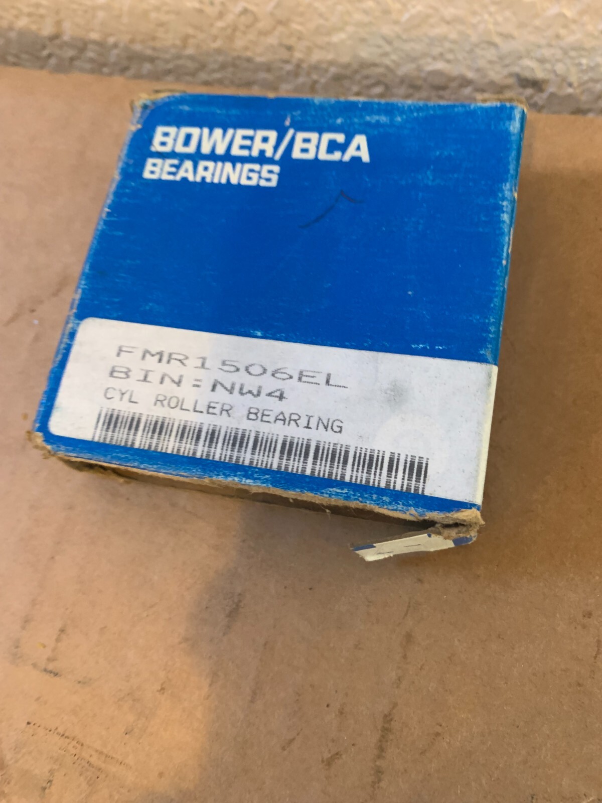 Bower BCA Cylindrical Roller Bearing R 1506 E FMR1506EL NEW OLD STOCK See Detail