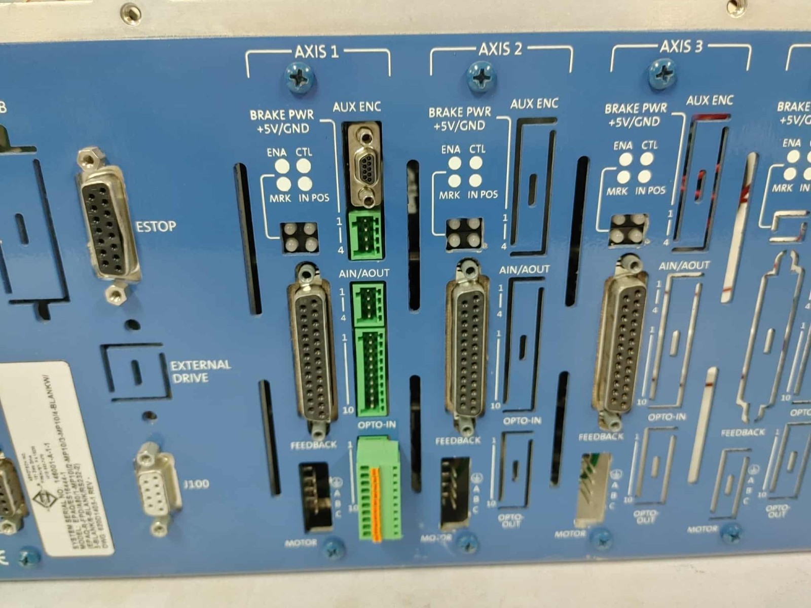 Aerotech EPAQ/ES 16444-1 Ensemble Epaq Stand-Alone Controller and Drive Rack