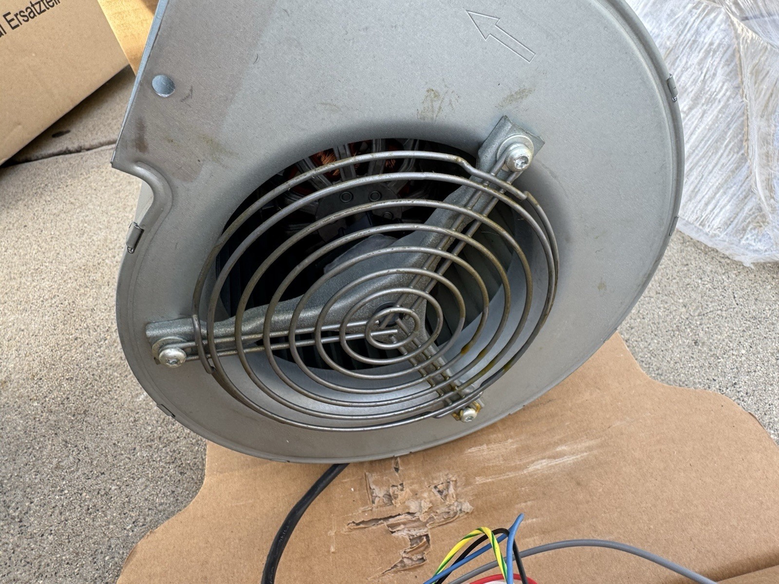 Miele 8 163 240 ebm papst D2E146-AV65-D9 Centrifugal Blower 2450 m³/h 115V