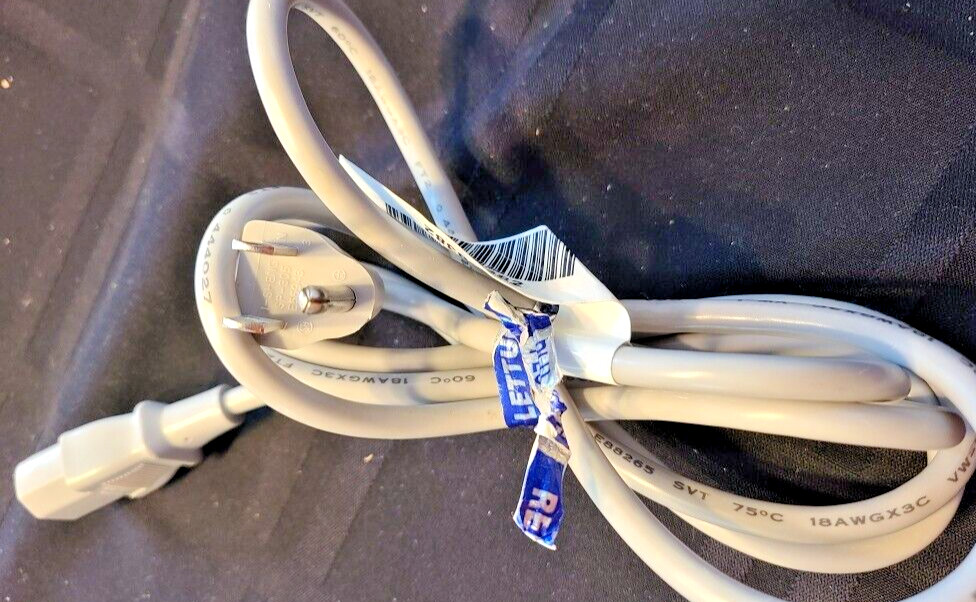 Longwell 8120-8382 E55943 also listed as I-Sheng IS-14 or SP-305 Gray Power Cord