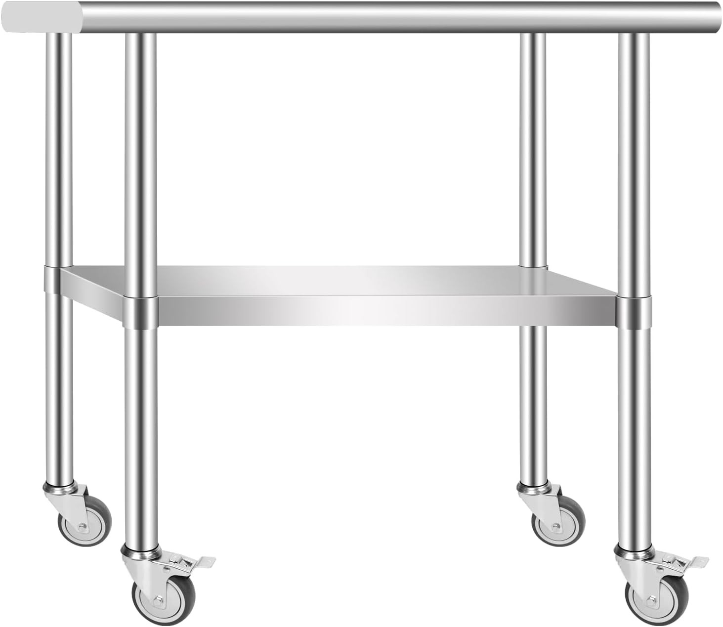 24 x 36 in Kitchen prep Table, Stainless Steel Table, Stainless Steel Work Table