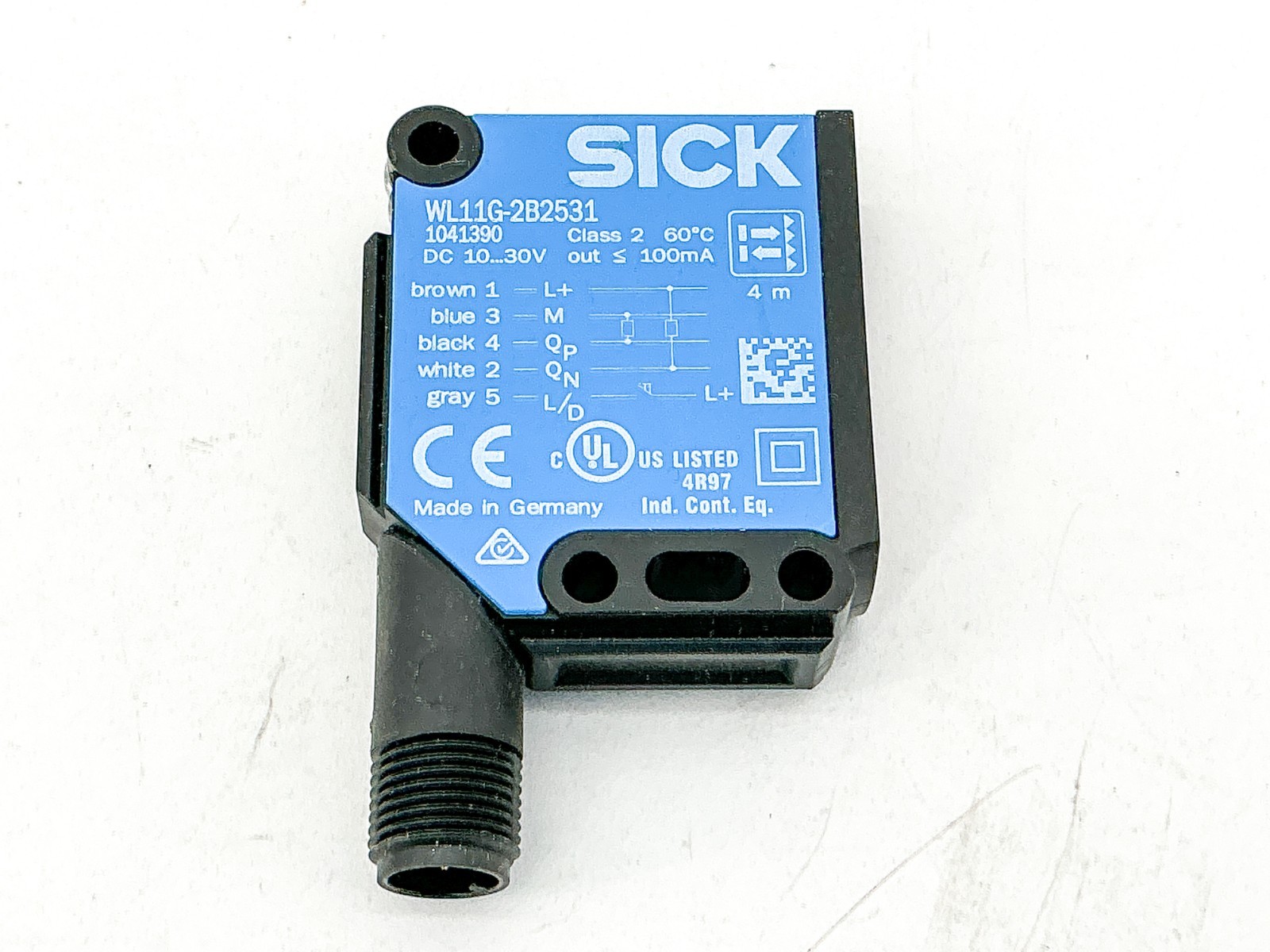 New Sick WL11G-2B2531 Photoelectric Sensor 10-30V Class 2 100ma 1041390
