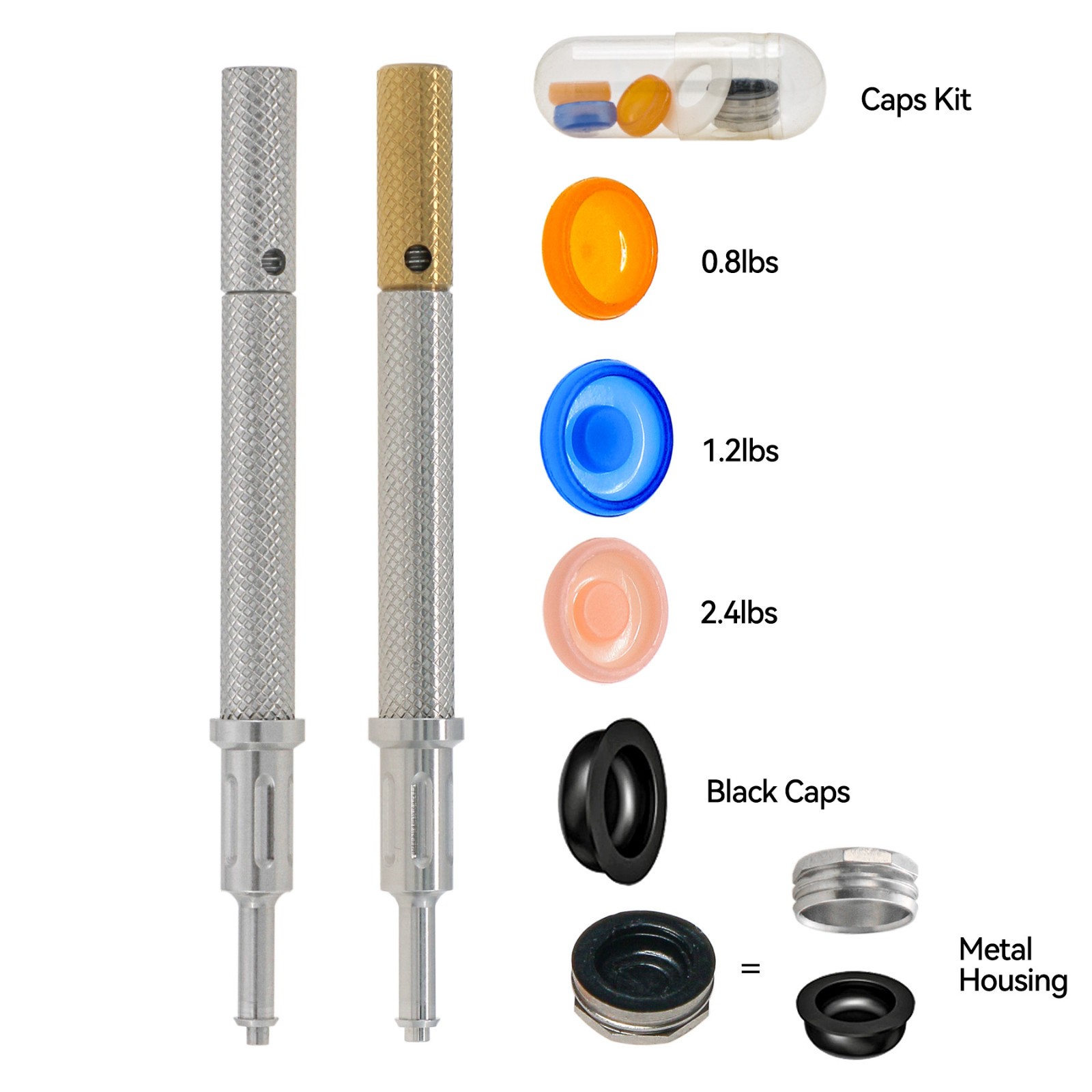 US Locator Abutment for Zimmer 3.5/4.5mm Retention Cap Inserts Tool 1.0-5.0mm GH