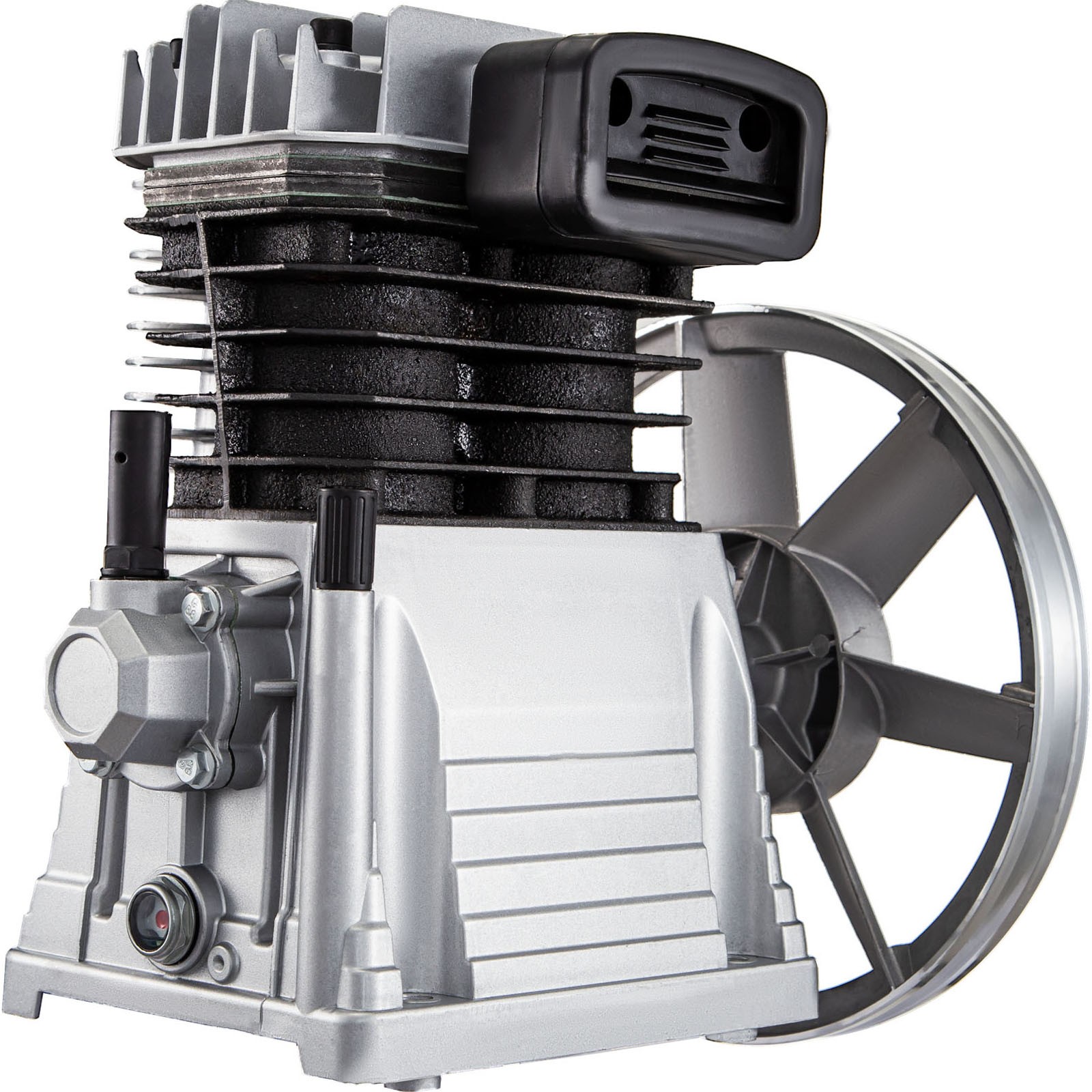 VEVOR Air Compressor Pump Motor 3HP Aluminum 160PSI 12CFM 2 Cylinder 1 Stage
