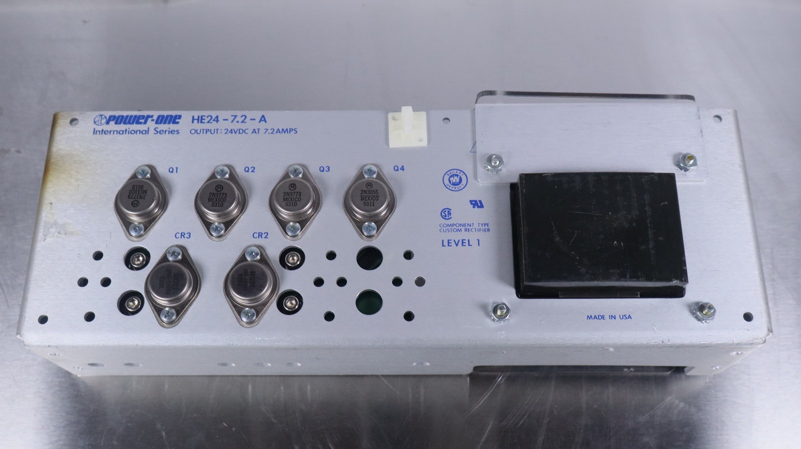 Power-One HE24-7.2A Linear DC Power Supply 24V 7.2A 173W