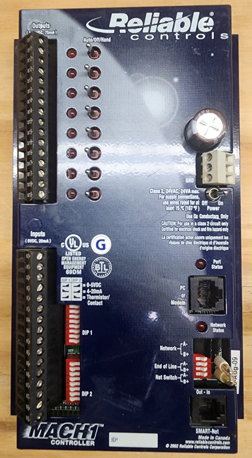 Reliable Controls Mach 1 Controller