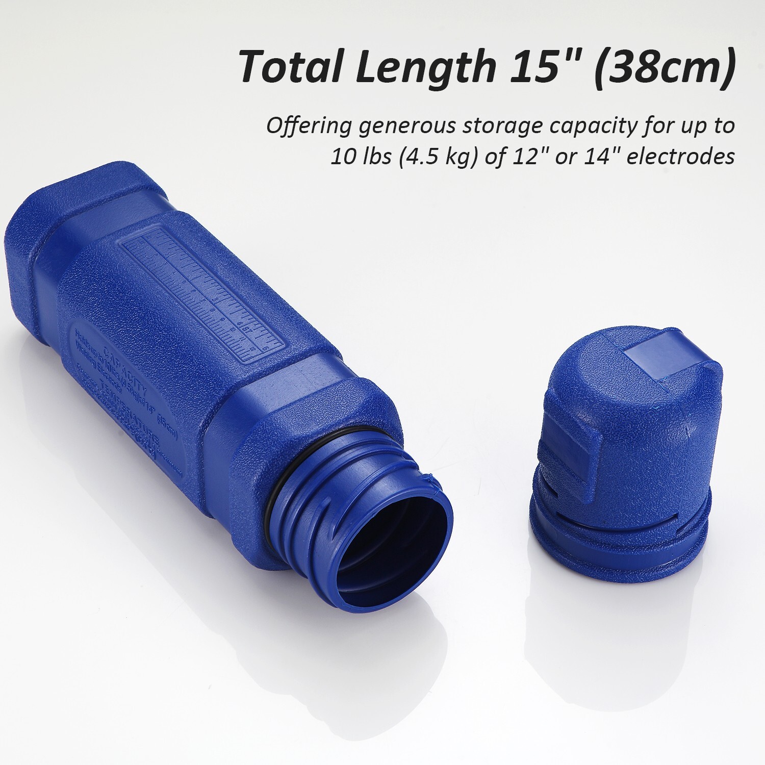 4 Pack 14″ Rod Storage Container Tube Holder Canister for 10LB Stick Electrode