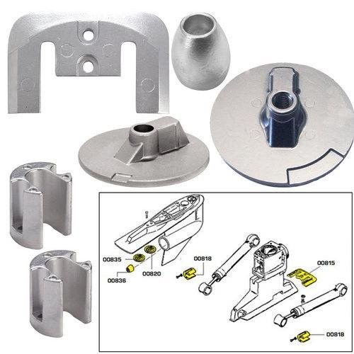 Tecnoseal Anode Kit w/Hardware – Mercury Bravo 3 One Size, default title