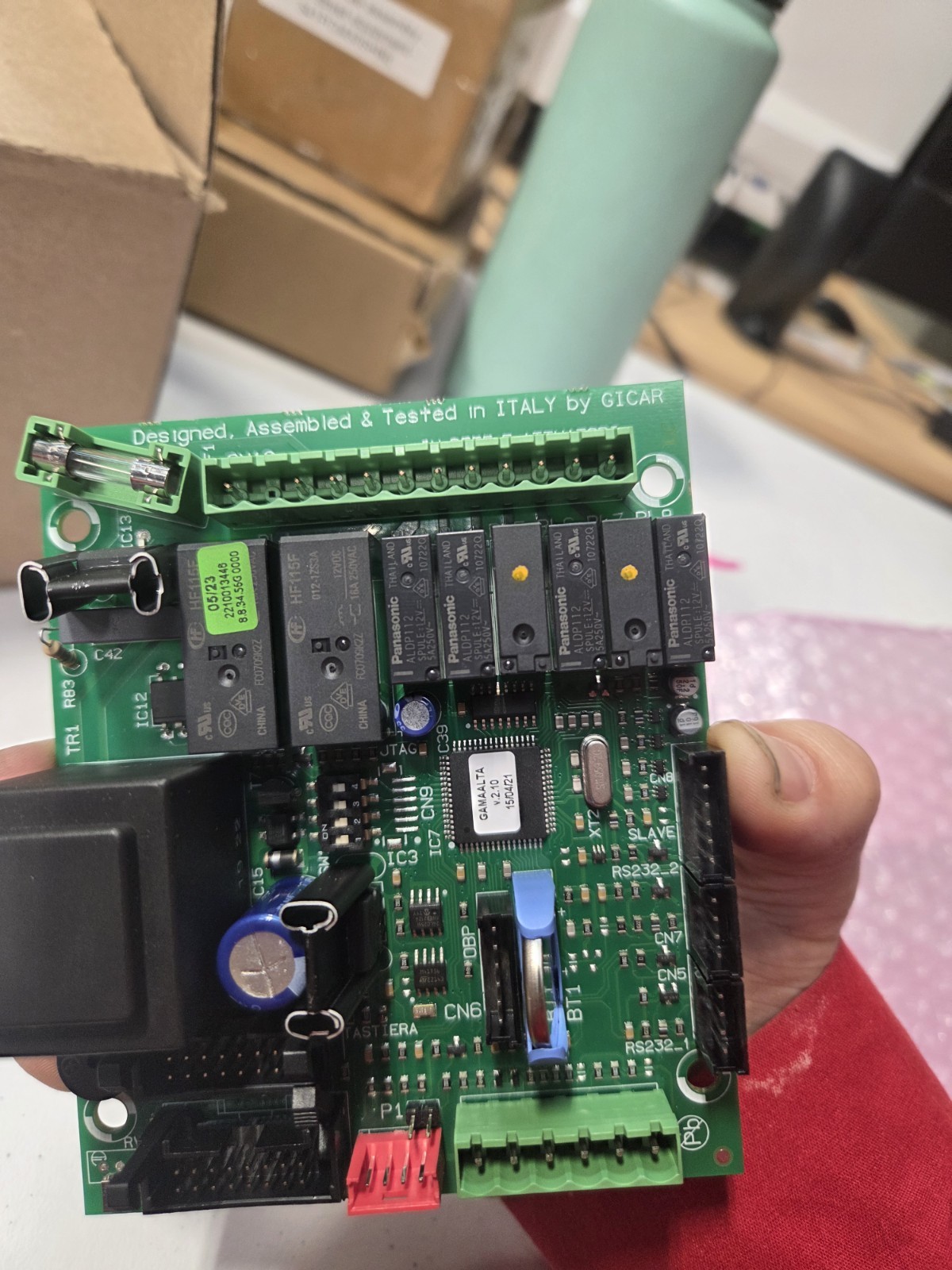 Gicar Control Board GAMALTA v.2.10 for Fagor 12232119 2210013448