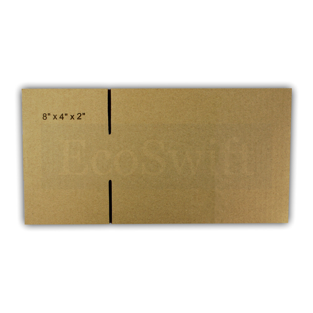 175 8x4x2 EcoSwift Cardboard Packing Moving Shipping Boxes Corrugated Box Carton