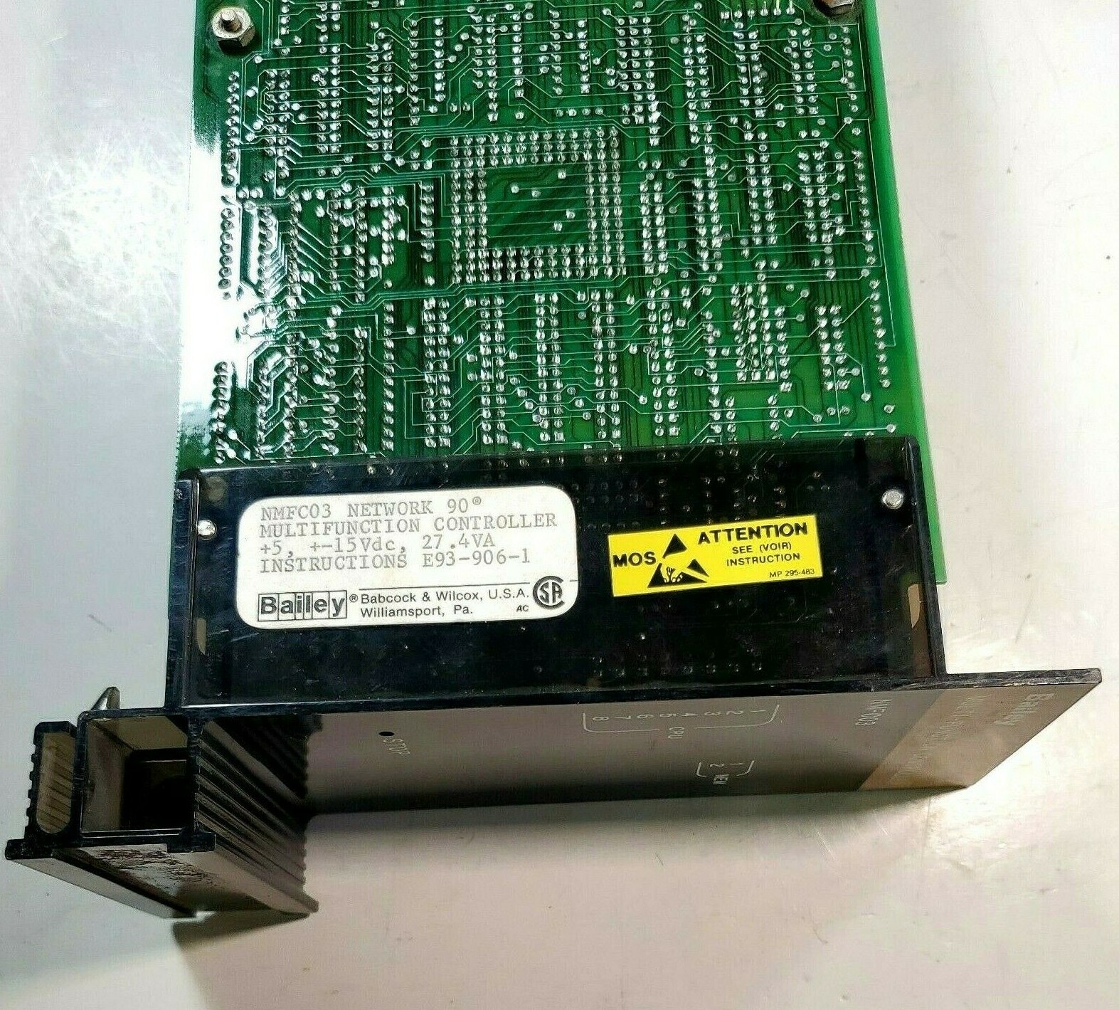 ABB Bailey NMFC03 Controller PCB Assy 6636896A1/6636780A1H