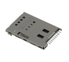 101-00271-82 Card Connector 10 (8 + 2) Position SIM Card Surface Mount, Right…