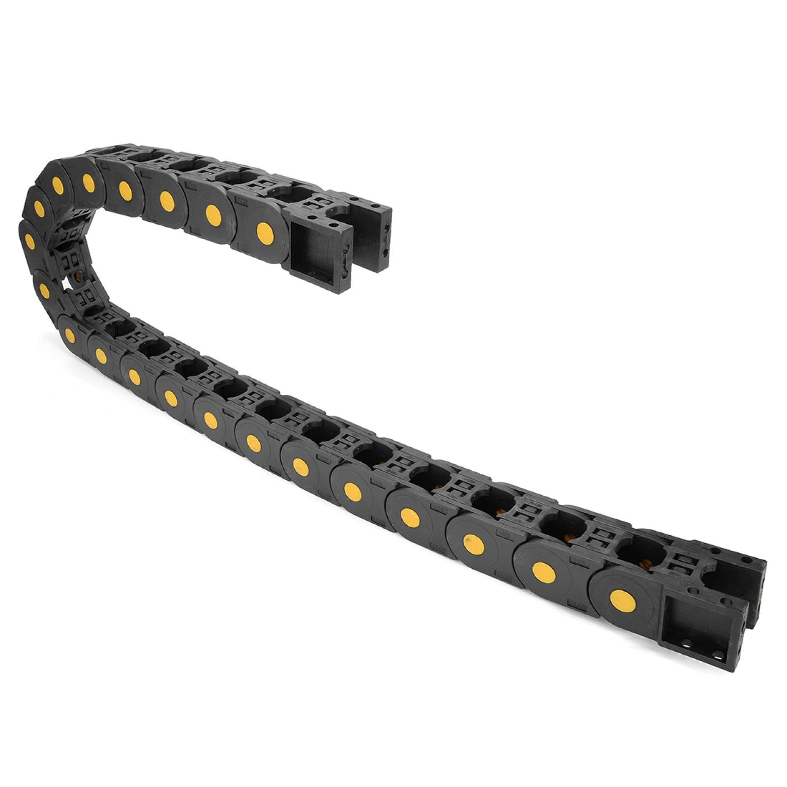 R55 39″x0.98″x0.98″ Open Type Cable Drag Chain Wire Carrier for CNC 3D Printer