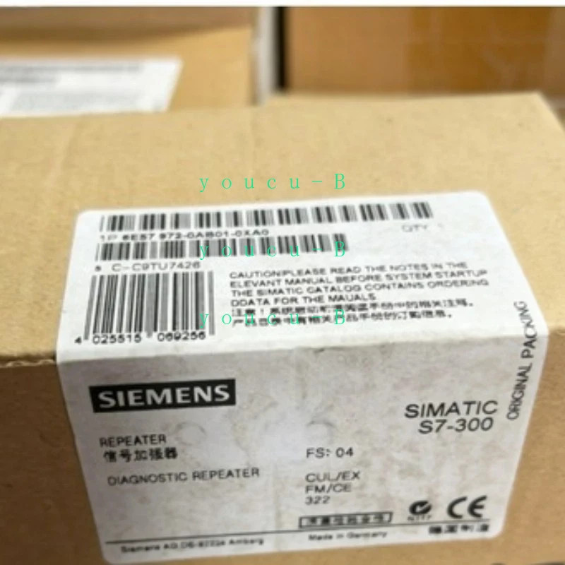 6ES7972-0AB01-0XA0 1PCS Brand New Siemens 6ES7 972-0AB01-0XA0 Fast shipment
