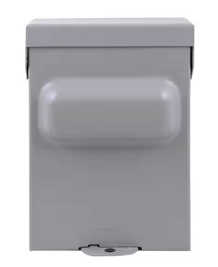 LOT OF 2 GE TF30RCP 240V 30A AC Disconnect Safety Switch – Gray