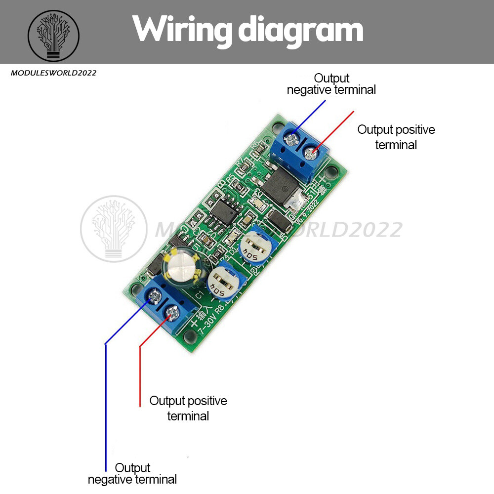 DC7-30V MOS Dual Cycle Timer Adjustable Delay On/Off Switch Timing Relay Module