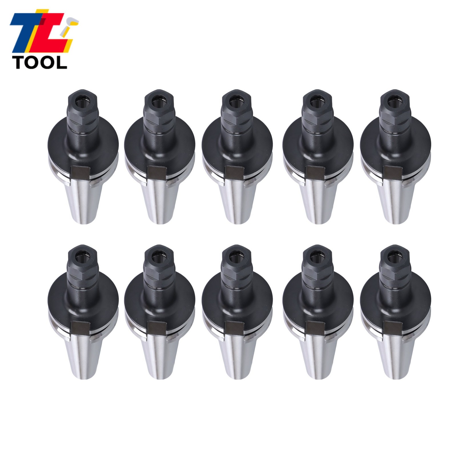 10PCS CAT40 ER16 2.76″ 70mm Collet Chuck Tool Holder Balanced G2.5 20000RPM