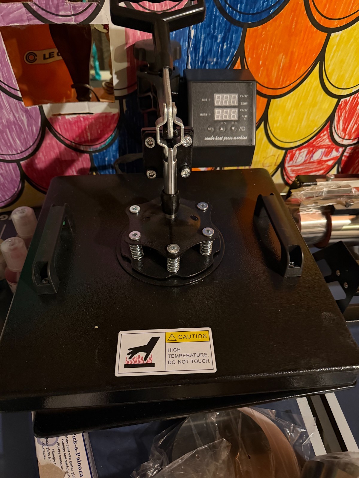 Top Deep Digital Transfer Sublimation Heat Press Machine