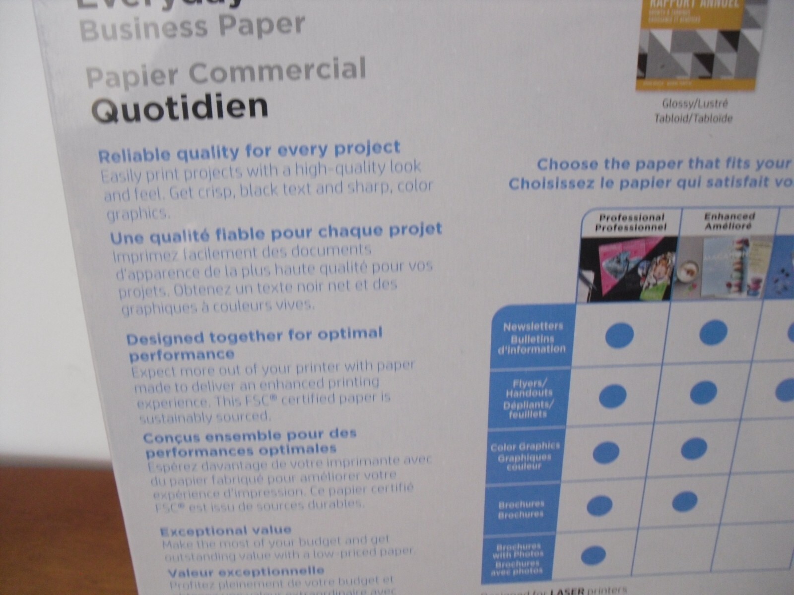 HP Everyday Business Paper, 150 Sheets, 8.5″ x 11″ NEW SEALED