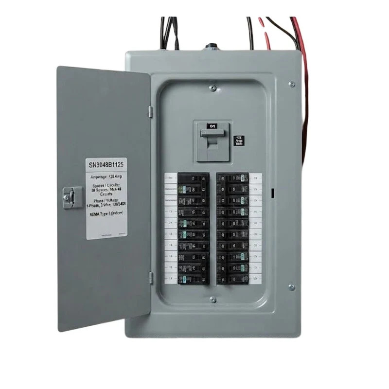 New Siemens 125A 30 Space 48 Circuit Main Breaker Indoor Electric Load Panel