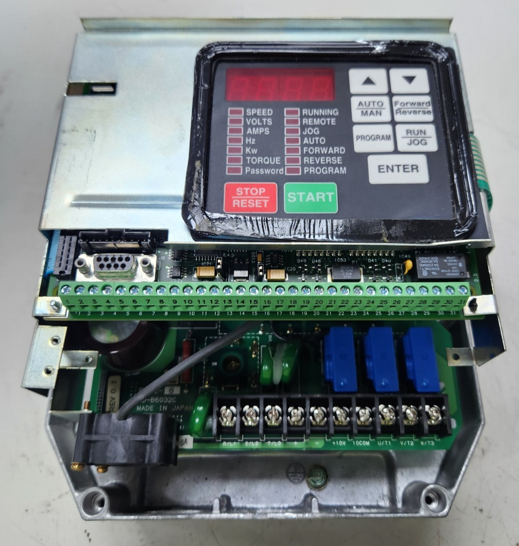 😎 RELIANCE ELECTRIC 3 HP SENSORLESS ENHANCED AC DRIVE 380/460 VAC GV3000/SE